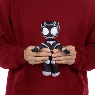 Marvel Spidey & His Amazing Friends 8" Plush 3-Pack Set - Hulk, Black Panther, Iron Man - Officially Licensed Stuffed Animal Toy Figures - Spider-Verse Gift for Kids, Boys, Girls thumbnail 2