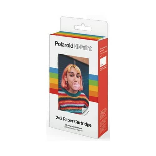 Polaroid Originals Hi-Print 2x3-Inch 20 Sheets Paper Cartridge (5-Pack) Bundle with IS-40 instax Album (6 Items) F thumbnail 4