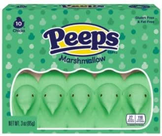 Smiling Sweets Marshmallow Peep Variety Pack - Smiling Sweets - One of Each Color - Blue, Pink, Green, Yellow, and Lavender - Delicious Classic Treats - Perfect for Easter Baskets (Pack of 5) thumbnail 8