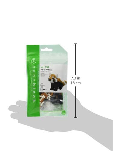 nanoblock - Animals - Red Panda, Collection Series Building Kit thumbnail 2