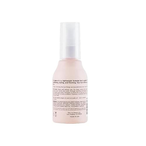 Hairitage Argan Oil Hair Oil Spray for Frizzy, Curly + Dry Damaged Hair - Lightweight Hair Oil Conditioner for Women + Men - Styling + Finishing + Control Flyaways - Moisturize + Repair Hair thumbnail 2