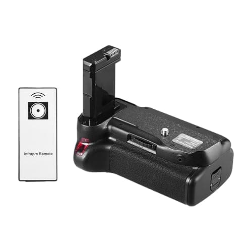 Battery Grip Replacement for NikonD5500 D5600 SLR Digital Camera, MB - D5500 + Vertical Battery Grip with IR Remote Control, Powered by EN - EL14 Battery thumbnail 3
