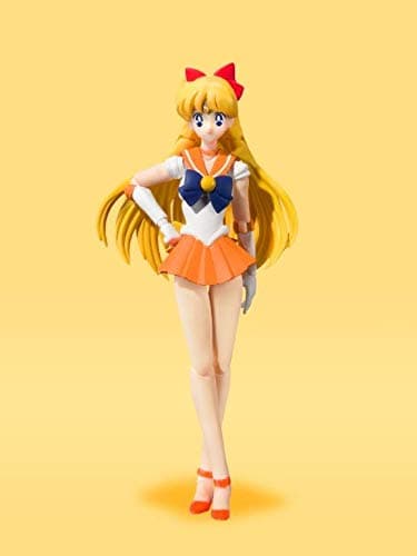 TAMASHII NATIONS - Pretty Guardian Sailor Moon - Sailor Venus -Animation Color Edition-, Bandai Spirits S.H.Figuarts Action Figure thumbnail 5