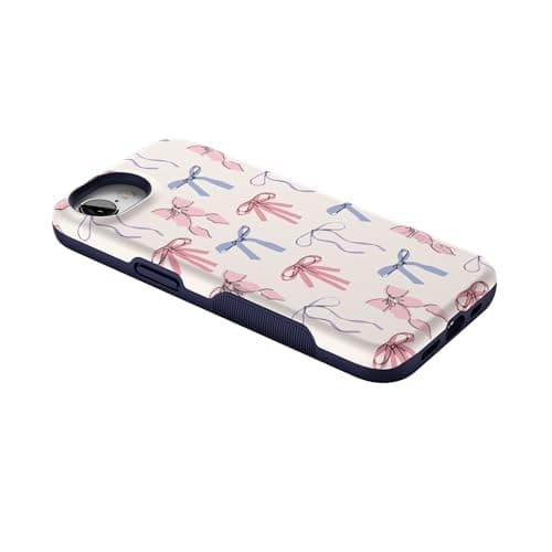 Casely iPhone 17e Case | Coquette Girlie | Pastel Bows | Bold Protective Design | Compatible with MagSafe thumbnail 7