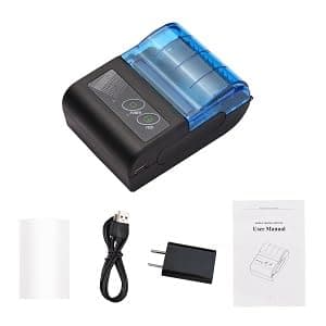 Receipt Printer, Sunydog Portable Mini Thermal Receipt Printers USB Receipt Bill Ticket Printer with 58mm Print Paper, Fit for Android Fit for Win, Thermal Printers for Restaurants Sales Retail thumbnail 9