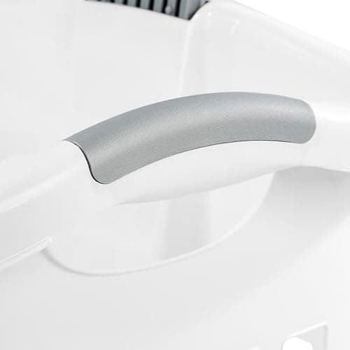 Sterilite 1.75 Bushel Ultra™ Wheeled Laundry Basket Plastic, White, (Pack of 1) thumbnail 8