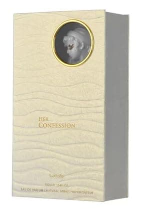 Lattafa Her Confession for Women Eau de Parfum Spray, 3.4 Ounce / 100 Ml - Musk thumbnail 3