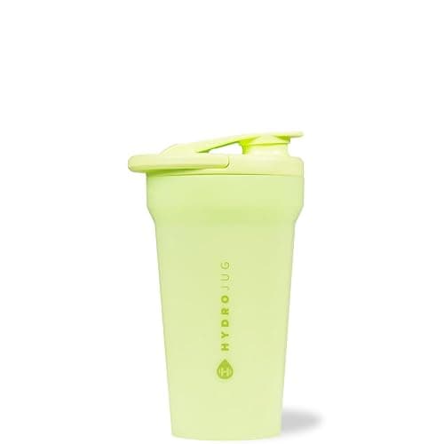 Hydrojug 20 oz Noiseless Shaker Bottle – 100% Leakproof Shaker Cup for Protein Mixes, Pre-Workout & Supplement Shakes – Durable, Easy Clean Design, Honeydew - Image 1
