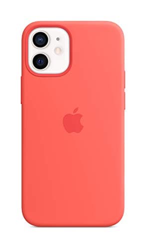 Apple iPhone 12 Mini Silicone Case with MagSafe - Pink Citrus - Image 1