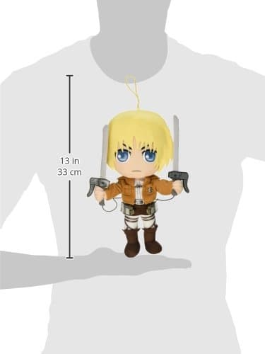 Great Eastern Attack on Titan 9" Armin Arlert Plush thumbnail 2