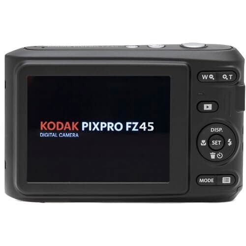 Kodak PIXPRO FZ45 Digital Camera, 16MP Compact Point & Shoot, 4X Optical Zoom, 27mm Wide Angle Lens, 1080P Full HD Video, Black + Camera Case & 32GB SD Card thumbnail 4