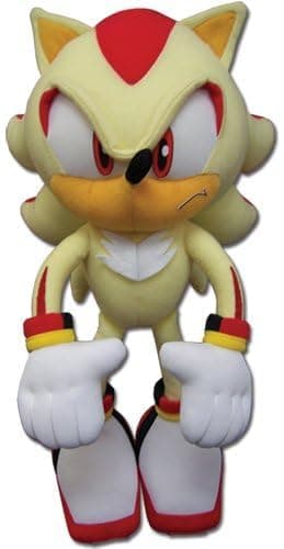GE Animation Great Eastern GE-52631 Sonic The Hedgehog Super Shadow Stuffed Plush, 12" thumbnail 2
