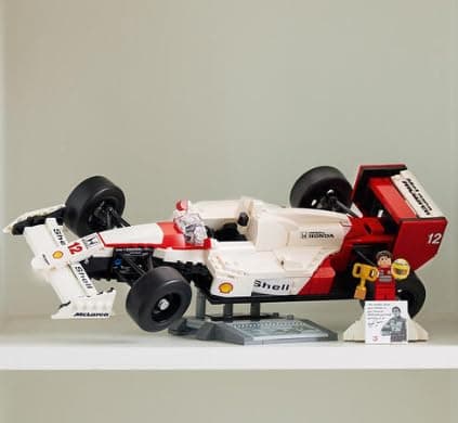 LEGO Icons McLaren MP4/4 & Ayrton Senna Minifigure Model Car Kit - Buildable F1 McLaren Set for Adults, Ages 18+ - Gift for Birthdays - 10330 thumbnail 2