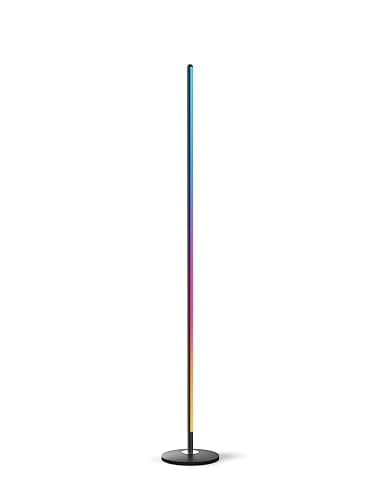 Govee RGBIC Smart Corner Floor Lamp, Standing Lamp Alexa APP Control, Smart Floor Lamp with Reactive Music Mode, 61+ Dynamic Scene, Color Changing, Modern Floor Lamp for Living Room, Bedroom, Kitchen - Black thumbnail 9
