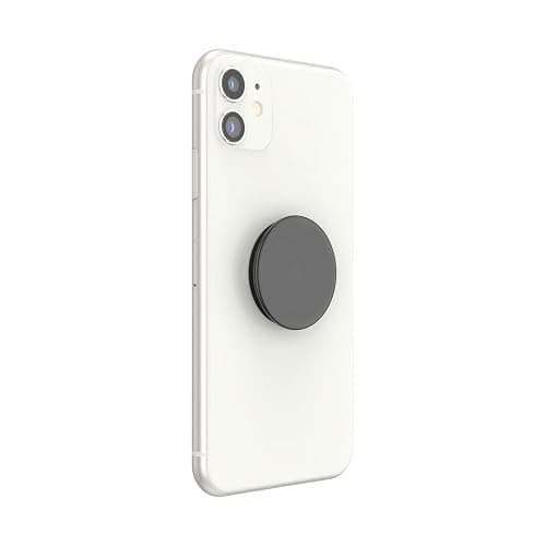 ​​​​PopSockets Phone Grip with Expanding Kickstand, Adhesive Grip - Translucent Black thumbnail 4