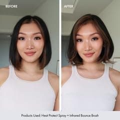 BONDIBOOST Infrared Thermal Brush, Heated Thermal Round Brush for Smooth + Shiny Hair, Dry Hair Styling for Instant Volume, Less Hair Breakage + Minimizes Snags, Frizz-Free thumbnail 9