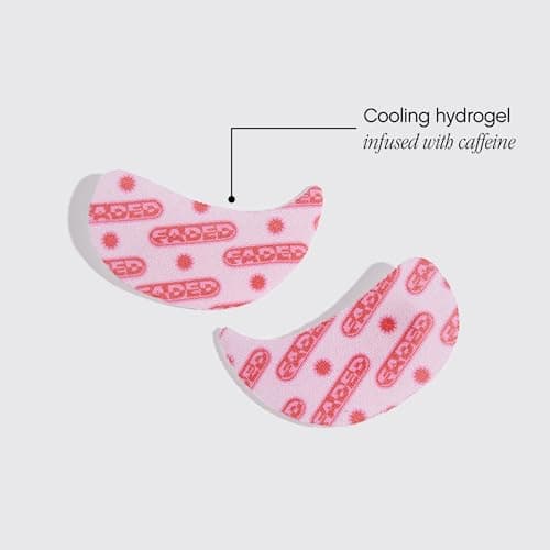 Topicals Faded Brightening Under Eye Masks | Patches to Depuff, Hydrate, Brighten and Cool | Reduce Dark Circles and Fine Lines | Contains Kojic Acid, Caffeine and Niacinamide (Set of 6) thumbnail 4