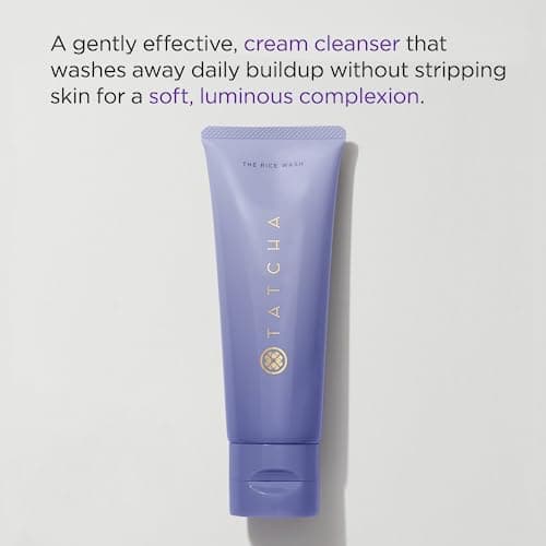 TATCHA The Rice Wash | Soft Cream Facial Cleanser Washes Away Buildup Without Stripping Skin For A Luminous Complexion 4 oz thumbnail 2