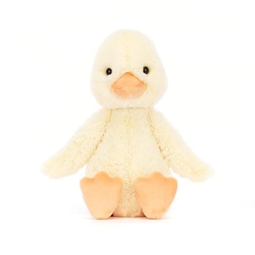 Jellycat Bashful Duckling Stuffed Animal, Medium 12” - Duck & Duckling Plush Toy - Classic Children's Gift thumbnail 4