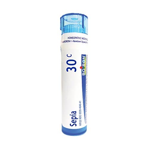 Boiron Sepia 30C Homeopathic Medicine for Mood Swings and Irritability - 80 Pellets - Image 1