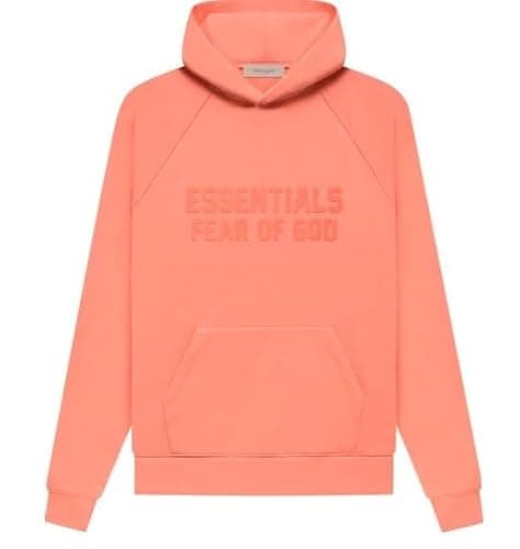 Essentials Pullover Hoodie, Cotton Blend, Adult Unisex, Oversized Men Size, One Size Down - Image 1
