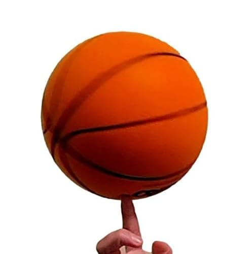 Incredible B-Ball Silent Play. A Foam Basketball, 7" (18cm), Orange thumbnail 3