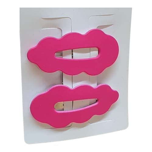 4 Mibella Beauty & Co Haarklammern Set, 4 Stück Wellenförmige Haarclips in Rosa, Metall-Haarspangen für Alle Haartypen, Moderner Glamouröser Stil - 28661 thumbnail 3