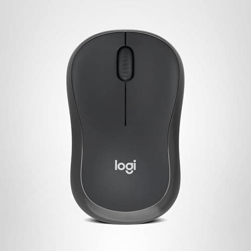 Logitech M240 Silent Bluetooth Mouse, Wireless, Compact, Portable, Smooth Tracking, 18-Month Battery, for Windows, macOS, ChromeOS, Compatible with PC, Mac, Laptop, Tablets - Graphite thumbnail 9