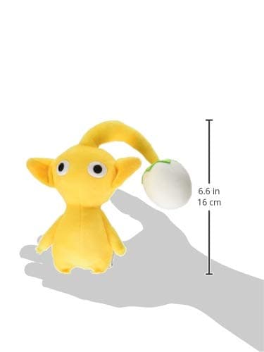 Little Buddy 1649 Pikmin Yellow Bud 6" Plush thumbnail 2