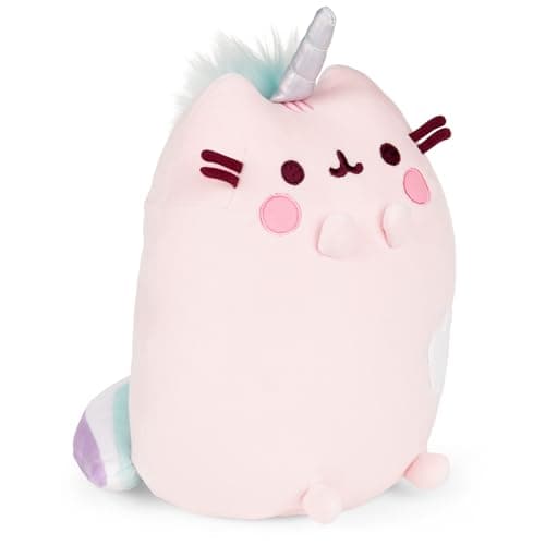 GUND Pusheen Dreamy Pusheenicorn Extra Soft Squisheen Cat Stuffed Animal Plush, Pink, 9.5” thumbnail 3