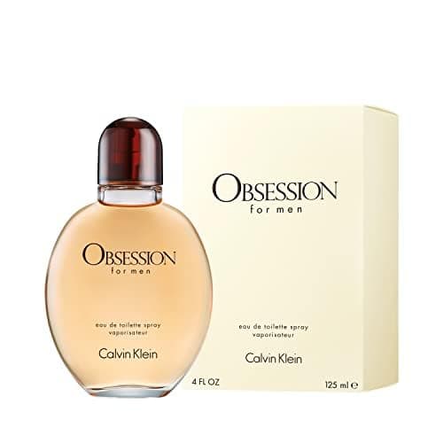 Calvin Klein Obsession for Men Eau de Toilette – Ambery Men's Cologne – With Notes of Bergamot, Mandarin, Lavender & Musk – Long Lasting Fragrance thumbnail 5
