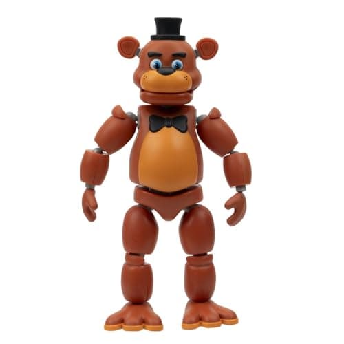 Five Nights at Freddy’s 6-Inch Endo-Series Collector Figure: Endo-1 with Classic Freddy & Withered Freddy Pieces - Articulated Figure with Classic and Withered Freddy Parts - Image 1