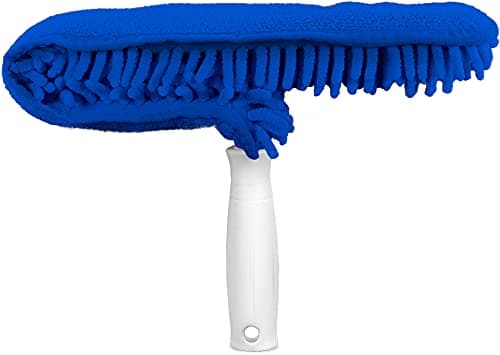 Unger Microfiber Ceiling Fan Duster, Blue - Image 1