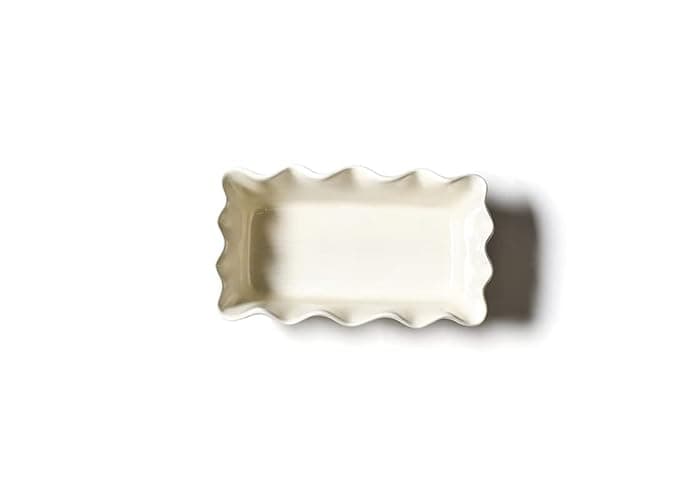 Coton Colors Signature Ruffle Loaf Pan White thumbnail 4