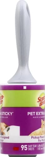 Scotch-Brite Lint Roller, 95 Sheets | Extra Sticky | Pet Hair | Pack of 2 thumbnail 3