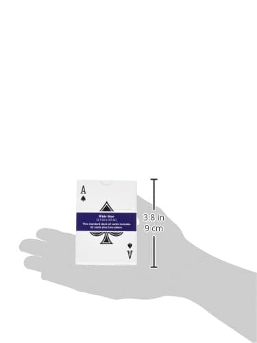 Brybelly Single Blue Deck, Standard Playing Cards (Wide Size, Regular Index) thumbnail 3