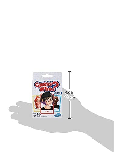 Hasbro Gaming Guess Who? Card Game for Kids, 2 Player Guessing Game, Fun Summer Activities, Vacation Travel Essentials, Ages 5+ thumbnail 2