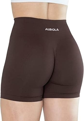 AUROLA Dream Tie Dye Workout Shorts for Women Seamless Scrunch Soft Active Shorts thumbnail 7