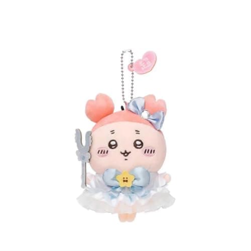 Chikawa Plush Keychain for Backpack, Kawaii Usagi Plush Keychain Accessories Purse Charm Pendant Gift for Women (Kani) - Image 1