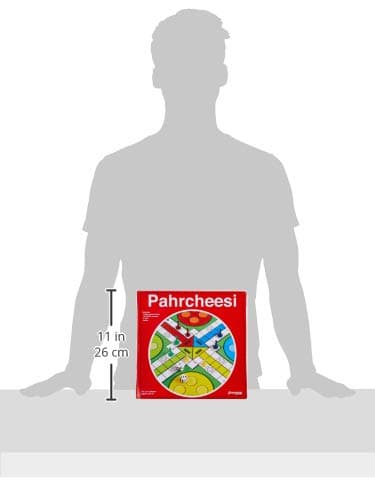 Pressman Toy Pahrcheesi in Box, Red, Pahrchessi thumbnail 2