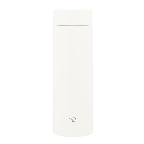 Zojirushi Mahobin SM-GS60-WA Stainless Steel Mug Water Bottle, 600 ml, Screw Type, Dishwasher Safe, Seamless Tub, Only 2 Cleaning Points, White - Image 1