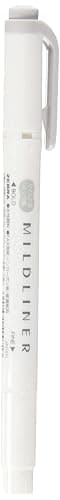 Zebra Highlighter Mildliner, Mild Gray (WKT7-MGR) - Image 1