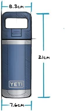 YETI Rambler Jr. 12 oz Kids Bottle, with Straw Cap thumbnail 6