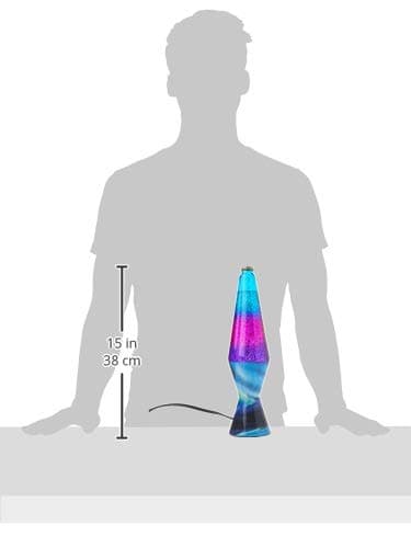 Lamp 2160 LVA2160 Colormax Northern Lights, 14.5-inches, Glitter with Clear Liquid and Decal Base thumbnail 6