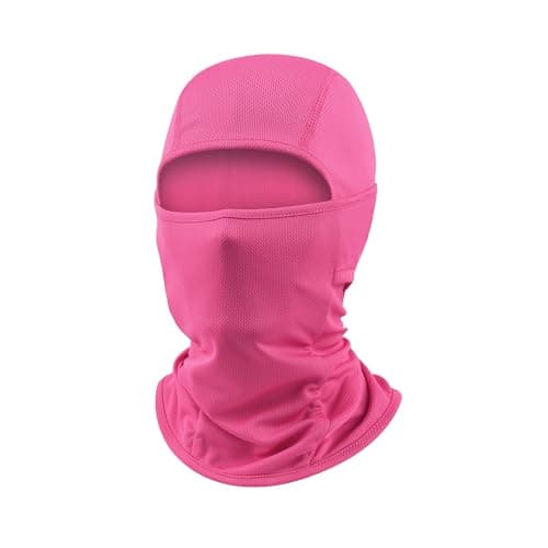 ATV Goggles with Balaclava face Mask for Men Women and Youth, Dirt Bike Motorcycle Motocross Riding Ski Goggles (Pink Color+Pink) thumbnail 3