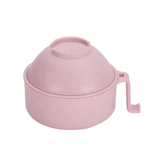 Layron Ramen Cooker Ramen Bowl Set with Chopsticks Microwave Noodle Bowl College Dorm Room Essentials for Girls for Boys Apartment Essentials (pink) thumbnail 8