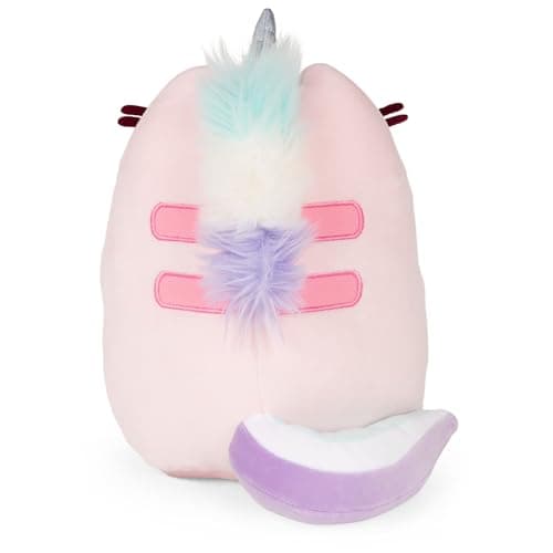 GUND Pusheen Dreamy Pusheenicorn Extra Soft Squisheen Cat Stuffed Animal Plush, Pink, 9.5” thumbnail 4