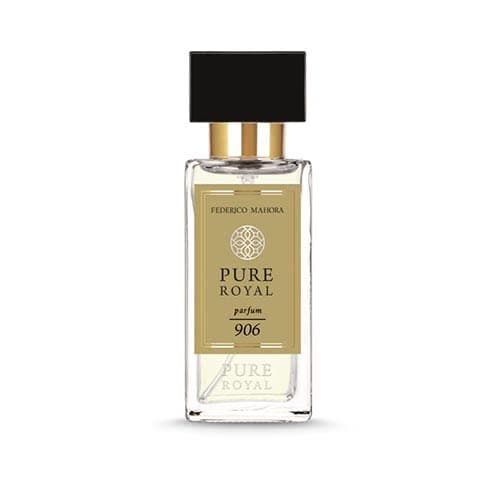 FM World Perfume PURE ROYAL 906 50 ml - Women's or Men's Perfumes – For Women or Men – Fragrance - Intricate Composition - Every Day and for Special Occasions - Perfect as a Gift - Image 1