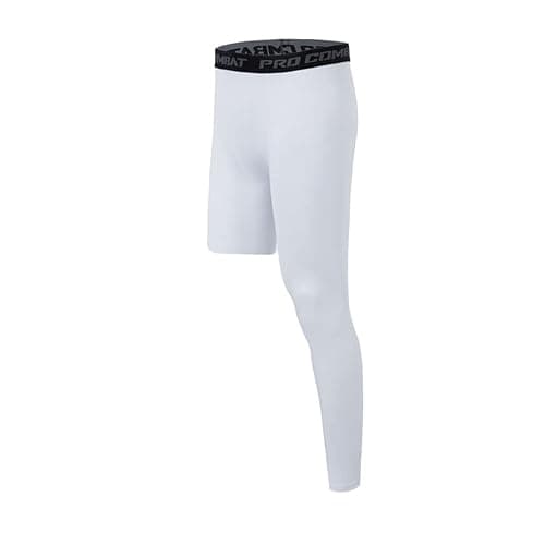 Jonscart One Leg Compression Tights Long Pants Basketball Sports Base Layer Underwear Active Tight thumbnail 4