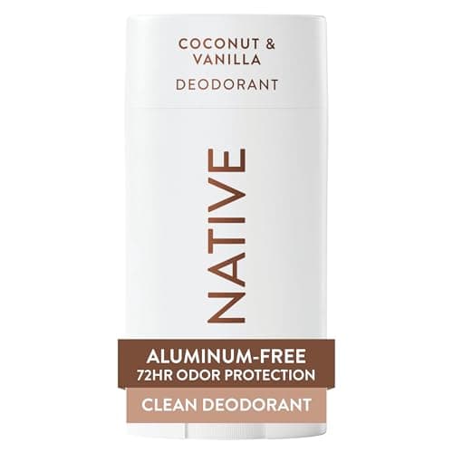 Native Deodorant Contains Naturally Derived Ingredients, 72 Hour Odor Control, Deodorant for Women and Men, Aluminum Free, Coconut & Vanilla 2.65oz - Image 1